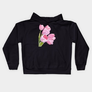 Pink Flower,Beautiful Flowers Kids Hoodie